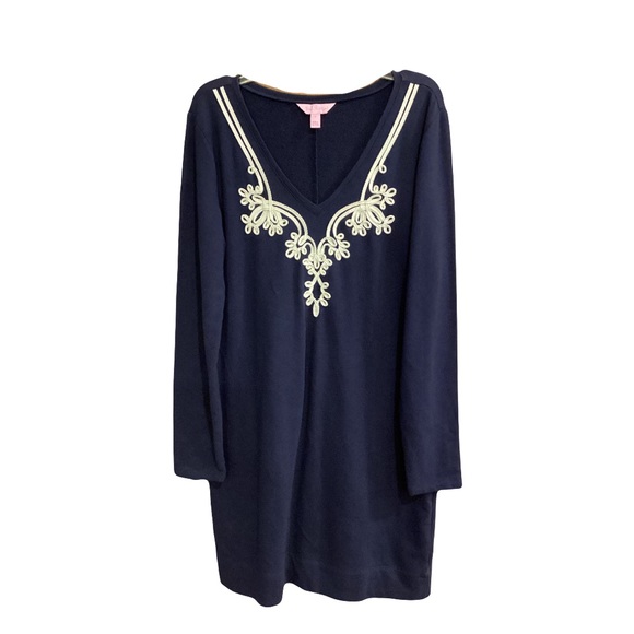LILLY PULITZER Dress Pullover Knit Sz S - Picture 2 of 10